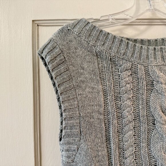 Anthropologie | Moth Cabled Sweater Dress - Picture 4 of 9